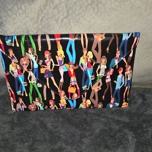 Colorful Graphic Envelope Clutch